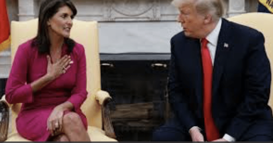 How about Trump-Haley in 2020?