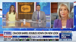 Cracker Barrel's logo change ridiculed as 'stupid' and 'not very interesting'