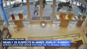 Mob of Nearly 30 Thieves Steal $1M in Smash-and-Grab at California Jewelry Store