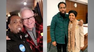 Photos Link Somali Migrant Fraudster with Minnesota Leaders Tim Walz & Ilhan Omar