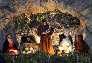 Wanted Criminal Migrant Caught Posing as Statue in Nativity Scene