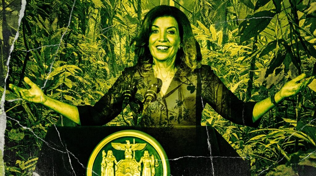 Hochul Proposes Opening Nation’s First Cannabis Care Center, Critic Says ‘She Must Be High’