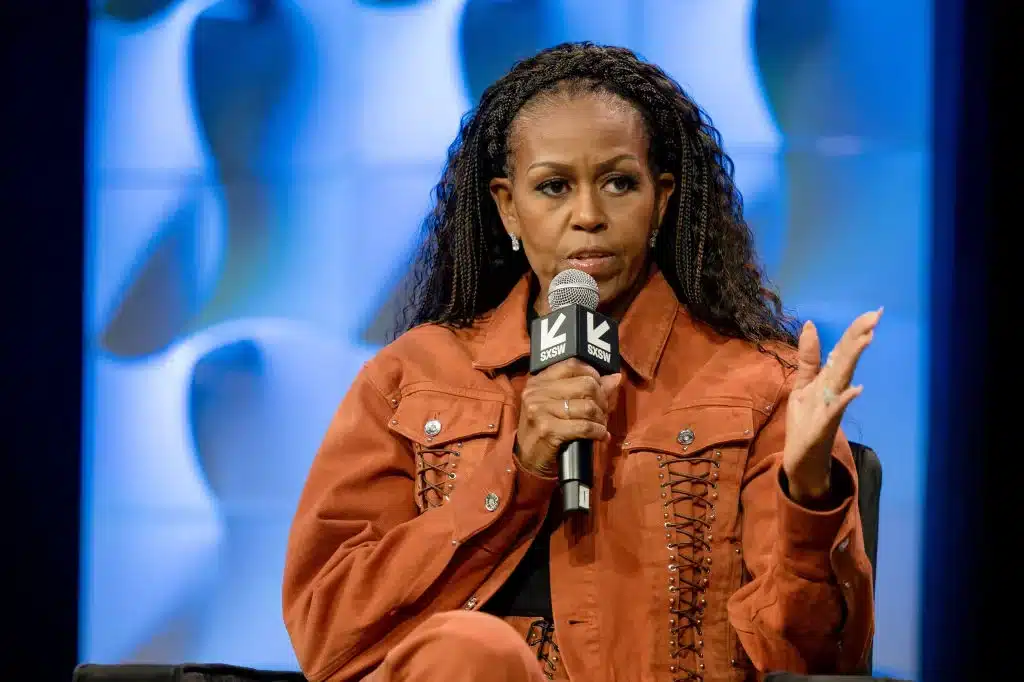 Michelle Obama Defends Dei Compares It To Admissions Of Being An Alum Or Athlete
