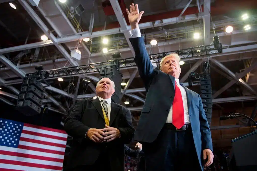 Trump Honors Rush Limbaughs Towering Legacy Five Years After Conservative Icons Passing