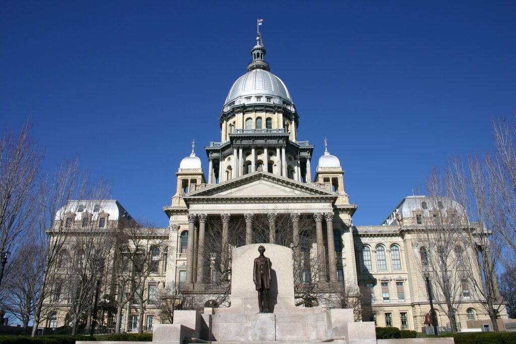 Illinois State Capitol in Springfield