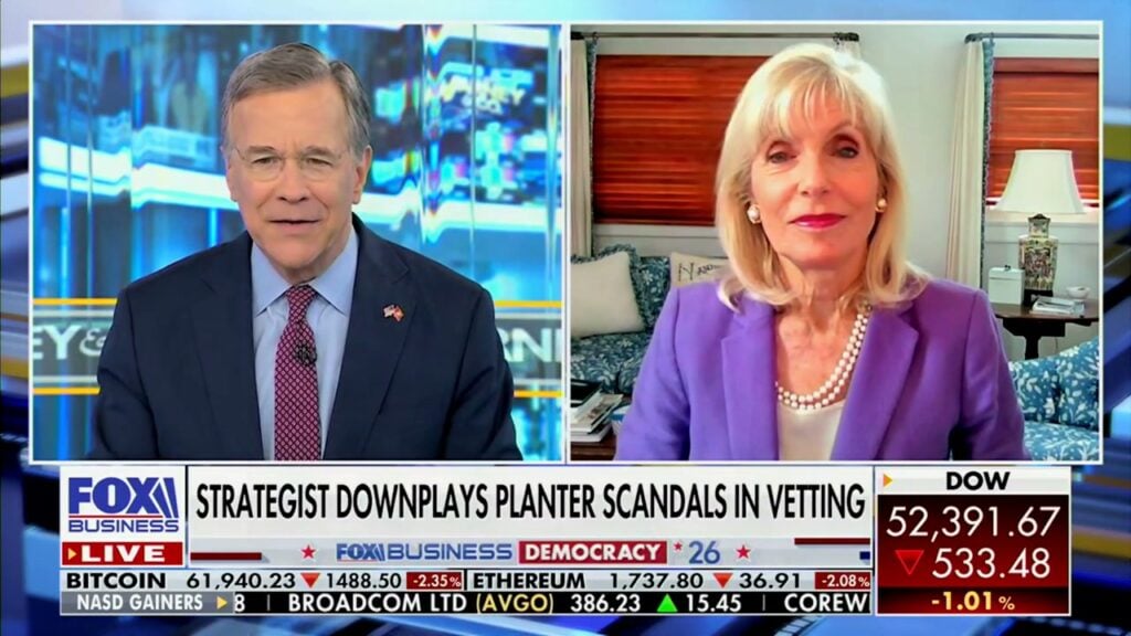 Image for Liz Peek on Fox Business: Graham Platner Scandals Expose Democratic Party Chaos